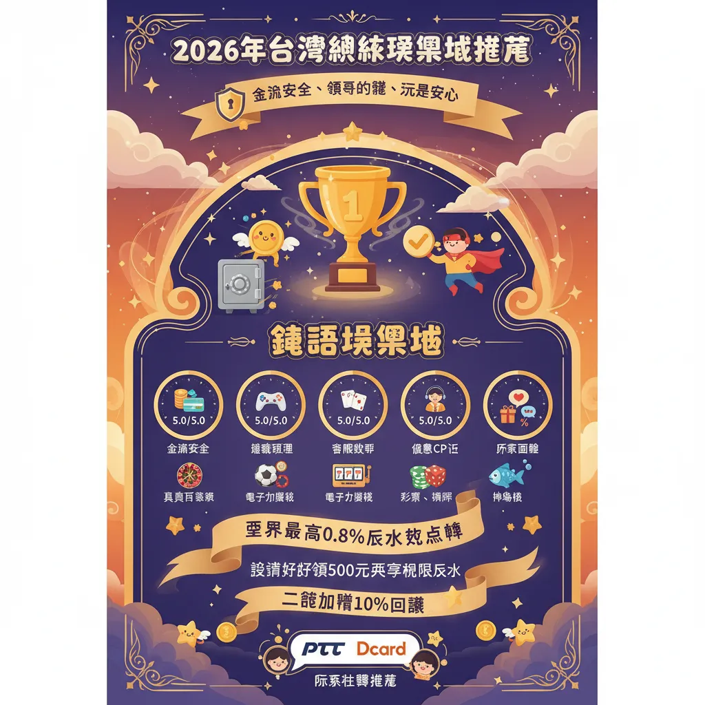2026年十大娛樂城綜合評比：安全、出金、遊戲一次看