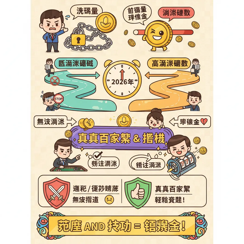 玩真人百家樂與老虎機，如何輕鬆達成洗碼量領獎金